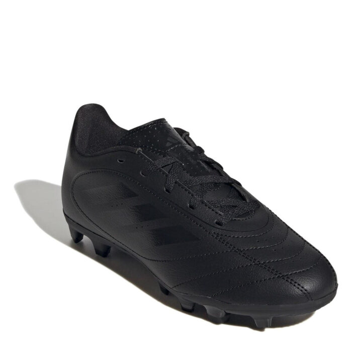 adidas Goletto Viii Junior Firm Ground Football Boots – Black/Black – view 3