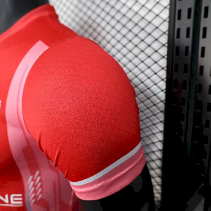 Mens Olympique Marseille 2025/26 Red Jersey Player Version 2