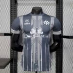 Mens Olympique Marseille 2025/26 Grey Jersey Player Version