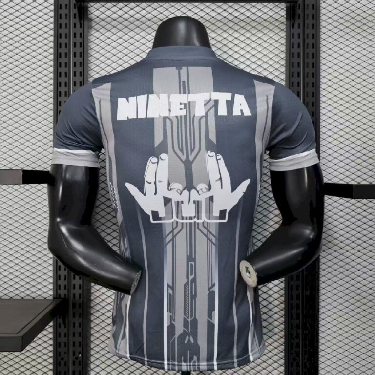 Mens Olympique Marseille 2025/26 Grey Jersey Player Version 1