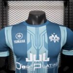 Mens Olympique Marseille 2025/26 Blue Jersey Player Version 3
