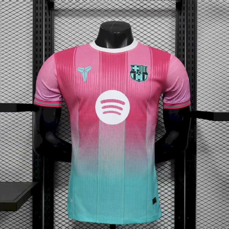 Mens Barcelona 2025/26 powder blue Jersey Player Version