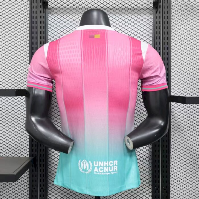 Mens Barcelona 2025/26 powder blue Jersey Player Version 1
