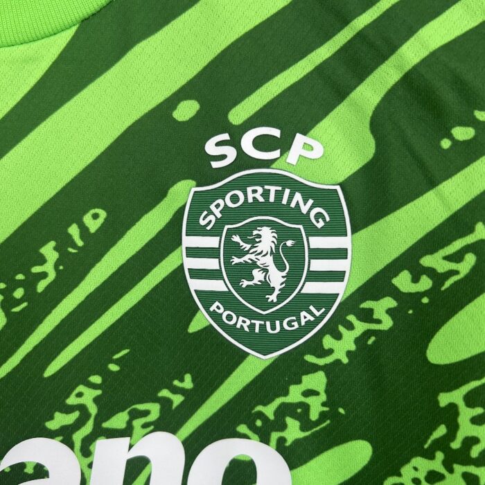 Kids Sporting CP 2025/26 Goalkeeper Kit 8