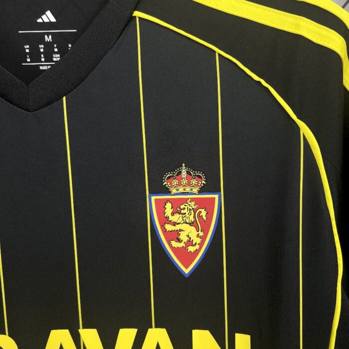 Mens Real Zaragoza 2025/26 Away Jersey 7
