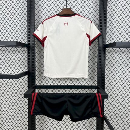 Kids Liverpool 2025/26 Away Kit 1