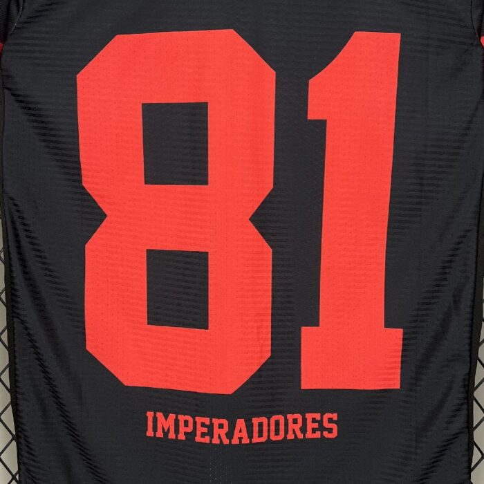 Mens Flamengo 2025/26 No. 81 basketball Jersey 2