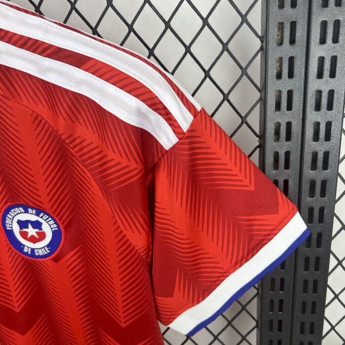 Mens Chile 2026 World Cup Home Jersey 3