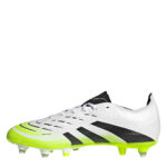 adidas Predator Soft Ground Football Boots – White/Blk/Lemon – view 2