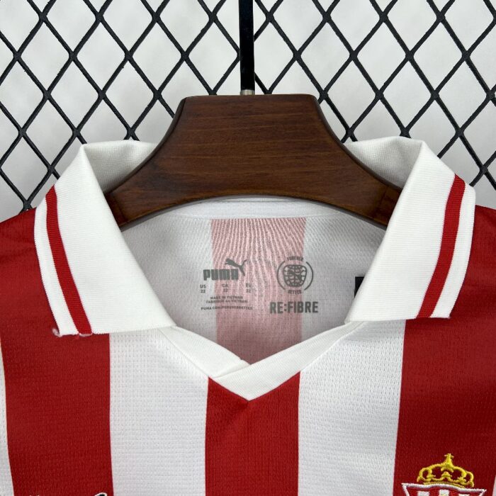 Kids Sporting de Gijón 2025/26 Home Kit 13