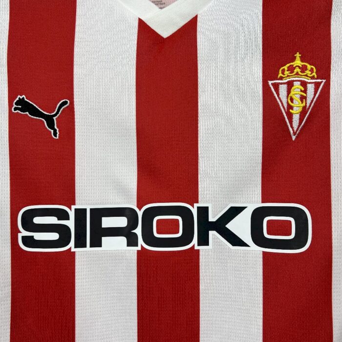 Kids Sporting de Gijón 2025/26 Home Kit 10