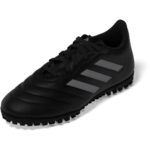 adidas Goletto Junior Turf Football Boots – Black/Black NB – view 8