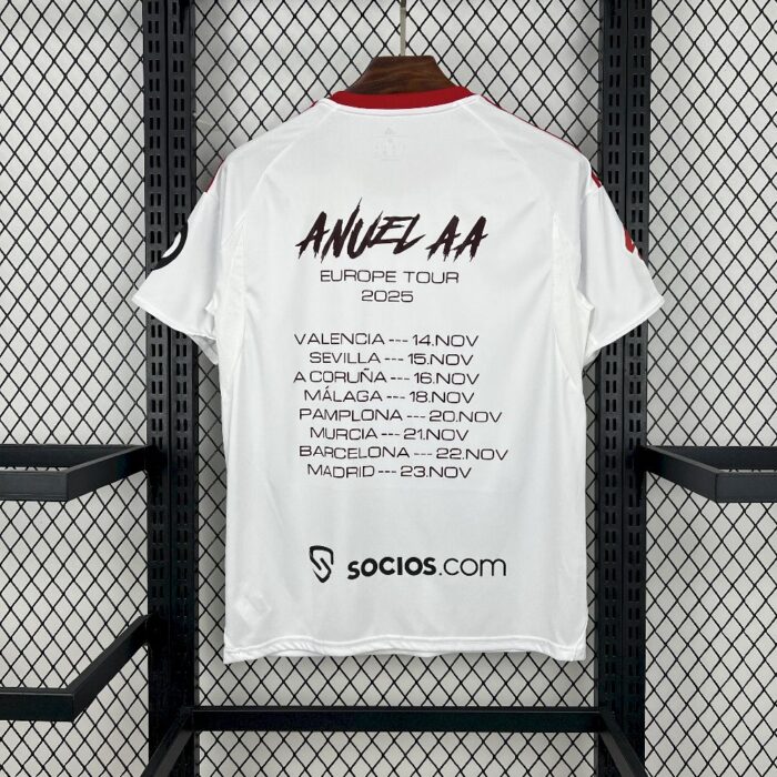 Mens Sevilla FC x Anuel Europe Tour 2025/26 Home Jersey 1