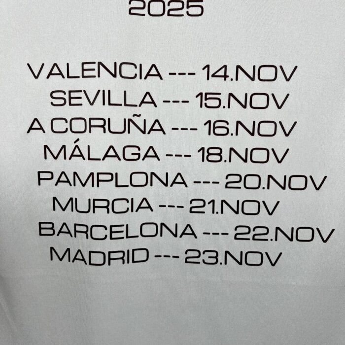 Mens Sevilla FC x Anuel Europe Tour 2025/26 Home Jersey 3