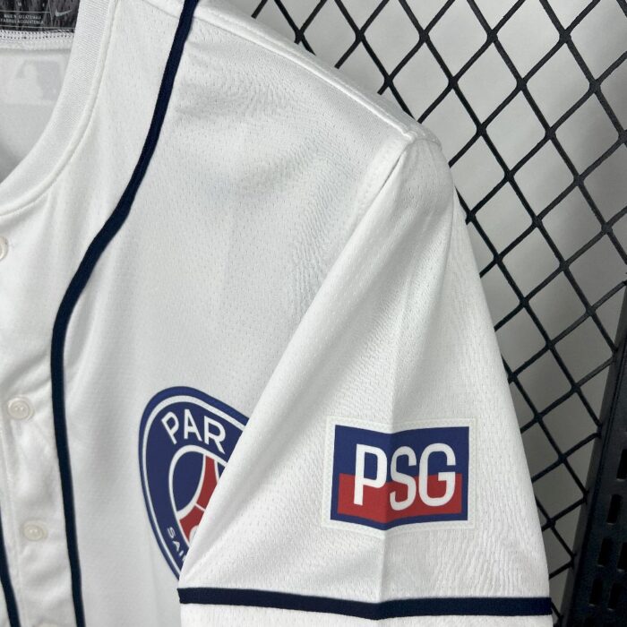 Mens Paris Saint-Germain 2025/26 Baseball Jersey 3