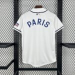 Mens Paris Saint-Germain 2025/26 Baseball Jersey 1