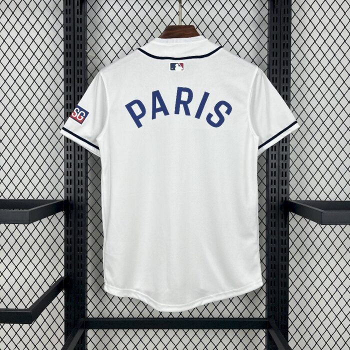 Mens Paris Saint-Germain 2025/26 Baseball Jersey 1