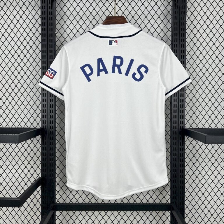 Mens Paris Saint-Germain 2025/26 Baseball Jersey 1
