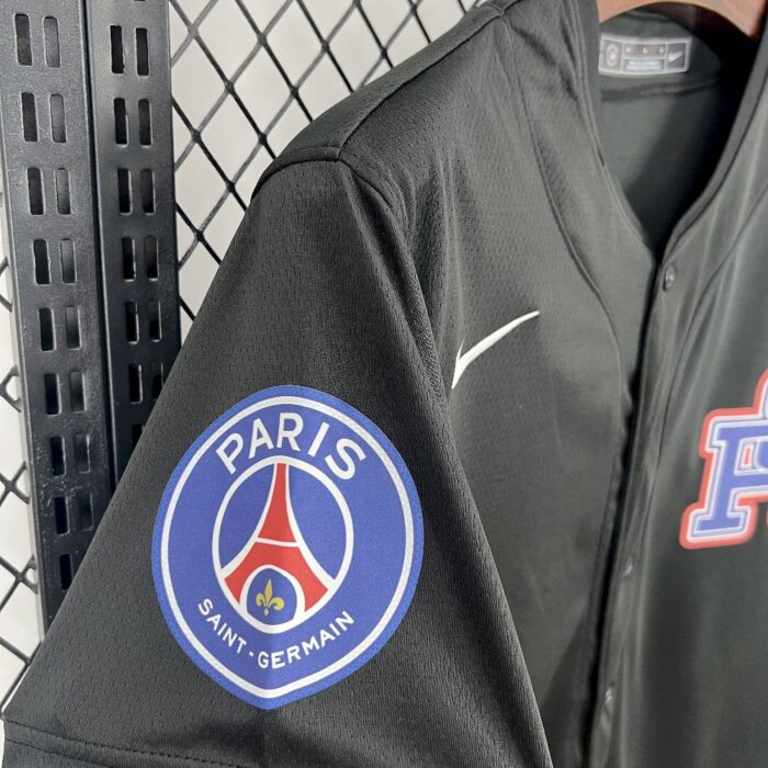 Mens Paris Saint-Germain 2025/26 Baseball Jersey 3
