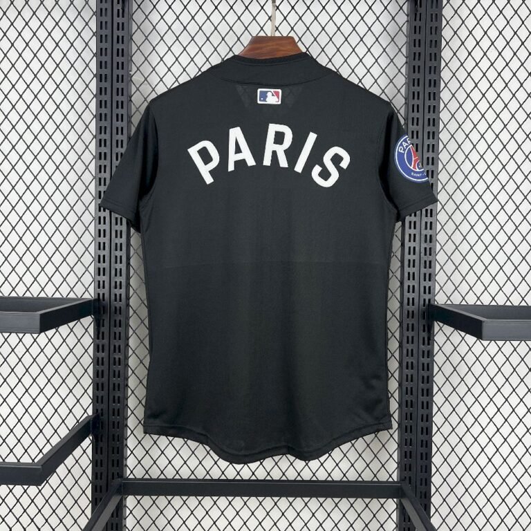 Mens Paris Saint-Germain 2025/26 Baseball Jersey 1