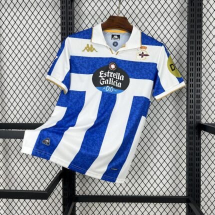 Mens Deportivo de La Coruna 2025/26 Home Jersey