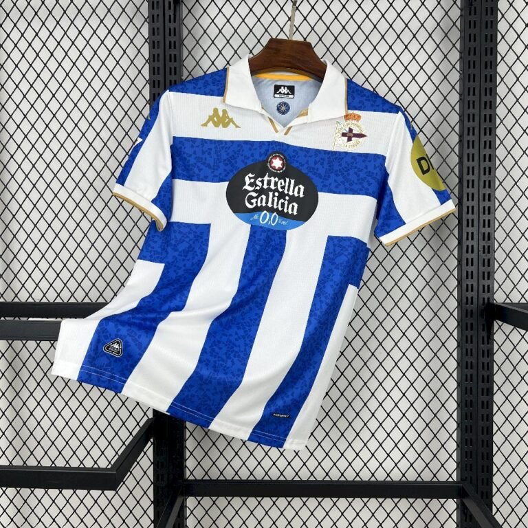 Mens Deportivo de La Coruna 2025/26 Home Jersey