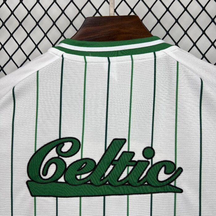 Mens Celtic 2025/26 Baseball Jersey 2