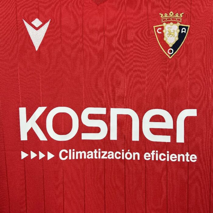 Mens CA Osasuna 2025/26 Home Jersey 7