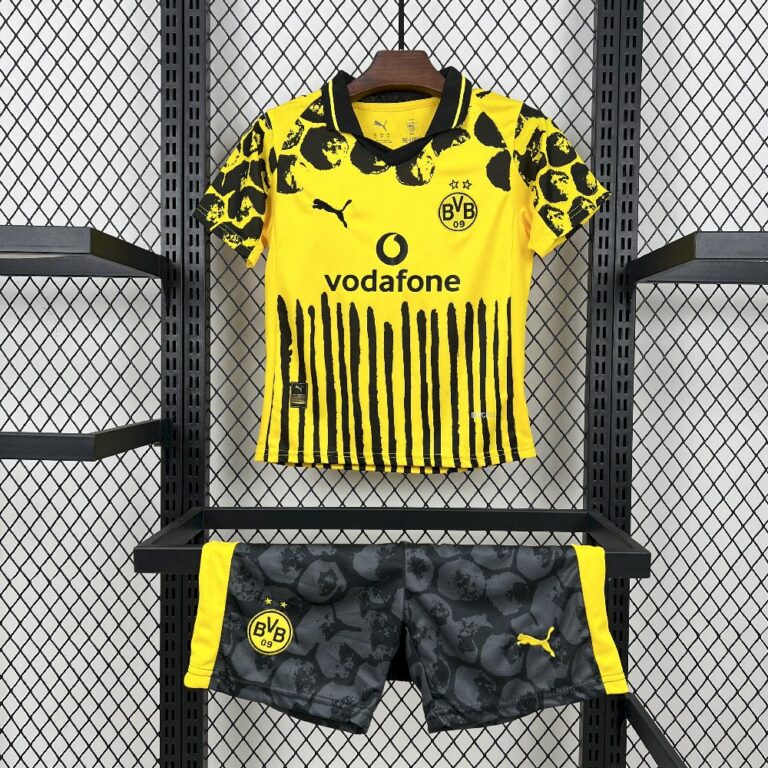 Kids Borussia Dortmund 2025/26 Yellow Kit