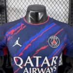 Mens Paris Saint-Germain 2025/26 Dark blue Jersey Player Version 6