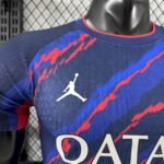Mens Paris Saint-Germain 2025/26 Dark blue Jersey Player Version 5