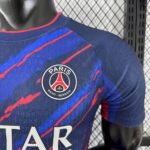 Mens Paris Saint-Germain 2025/26 Dark blue Jersey Player Version 4