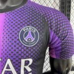 Mens Paris Saint-Germain 2025/26 Purple Jersey Player Version 5