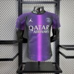 Mens Paris Saint-Germain 2025/26 Purple Jersey Player Version