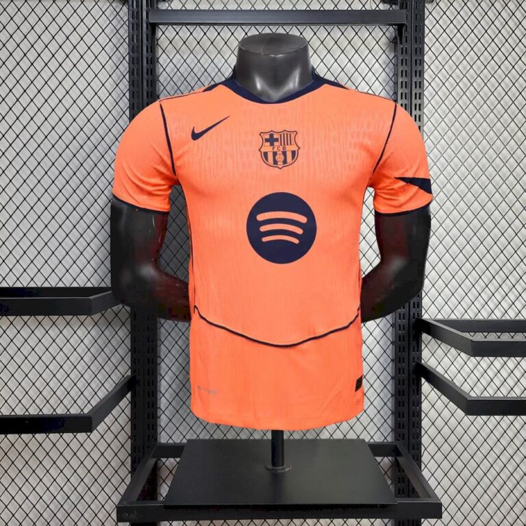 Mens Barcelona 2025/26 Third Jersey Player Version