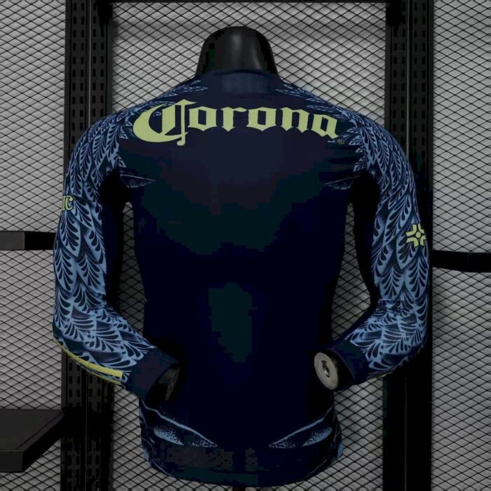 Mens Club America 2025/26 Away Long Sleeve Jersey Player Version 1
