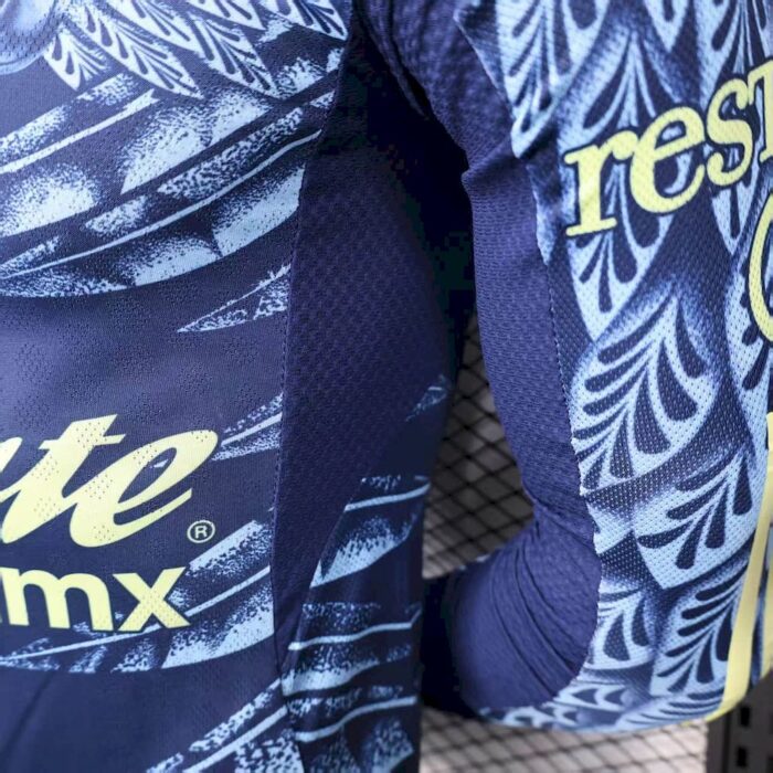 Mens Club America 2025/26 Away Long Sleeve Jersey Player Version 5
