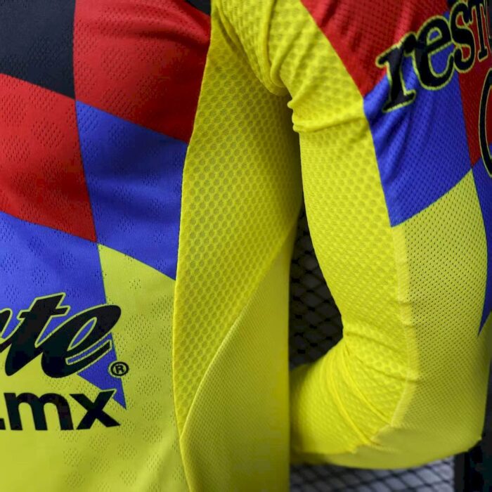 Mens Club America 2025/26 Home Long Sleeve Jersey Player Version 5