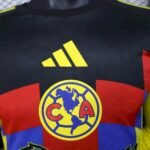 Mens Club America 2025/26 Home Long Sleeve Jersey Player Version 3