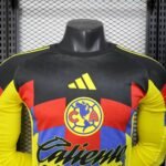 Mens Club America 2025/26 Home Long Sleeve Jersey Player Version 2