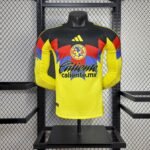 Mens Club America 2025/26 Home Long Sleeve Jersey Player Version