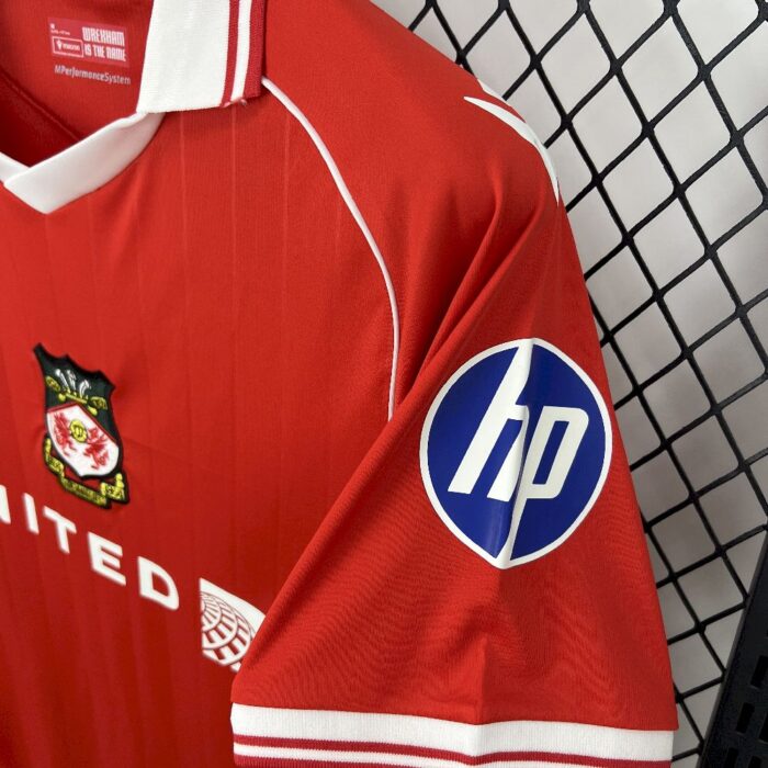 Mens Wrexham 2025/26 Home Jersey 3