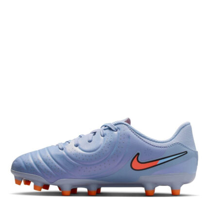 Nike Tiempo Legend 10 Junior Firm Ground Football Boots – Blue/Black – view 2