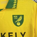 Mens Norwich City FC 2025/26 Home Jersey 6