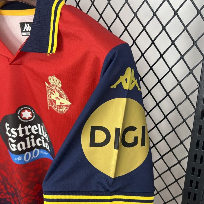 Mens Deportivo de La Coruna 2025/26 Away Jersey 4