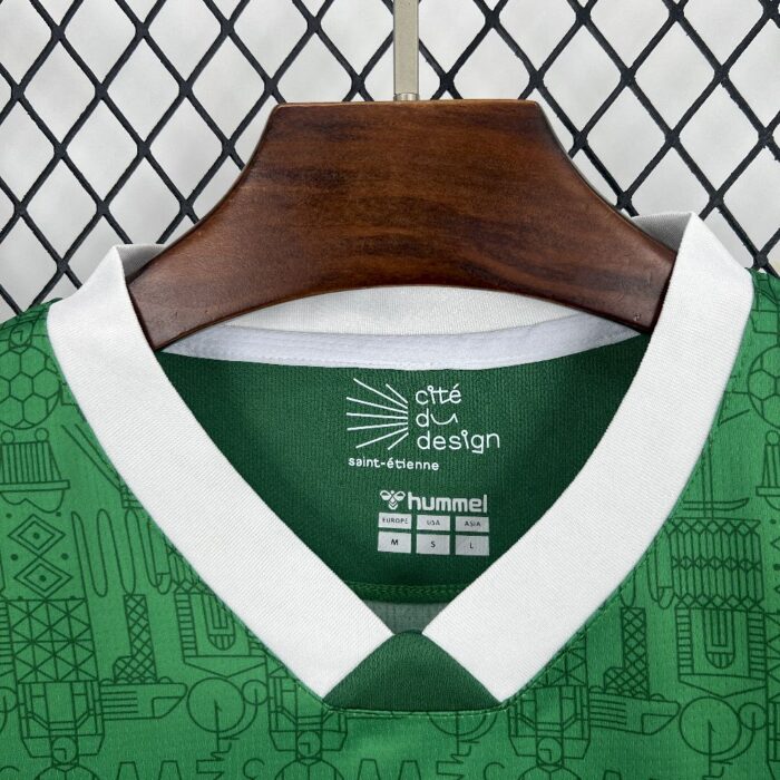 Mens AS Saint-Etienne 2025/26 Home Jersey 8