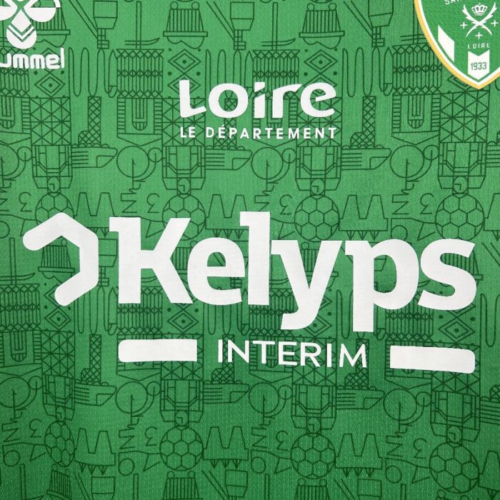 Mens AS Saint-Etienne 2025/26 Home Jersey 5