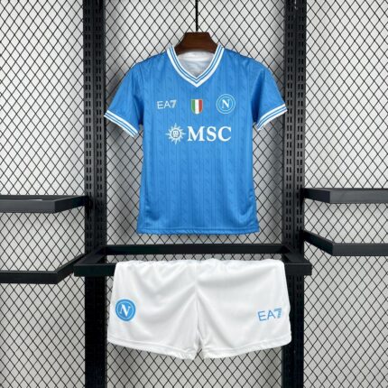 Kids Napoli 2025/26 Home Kit 1