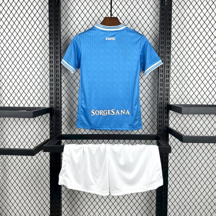 Kids Napoli 2025/26 Home Kit 5