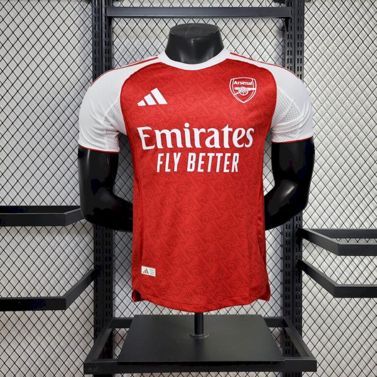Mens Arsenal 2025/26 Home Jersey Player Version